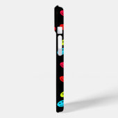 Rainbow Smile Faces Case-Mate iPhone Hülle (Rückseite / Links)