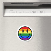Rainbow Smiley Magnet (In Situ (Geschirrspüler))