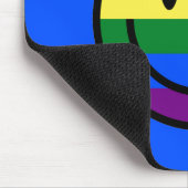 Rainbow Smiley Mousepad (Ecke)