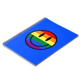 Rainbow Smiley Notizblock (Linke Seite)