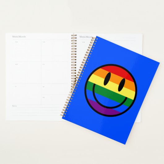 Rainbow-Smiley Planer (Anzeige)