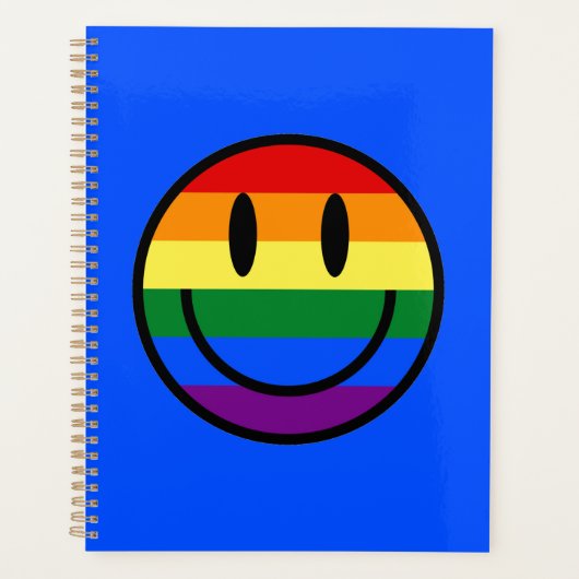Rainbow-Smiley Planer (Vorderseite)