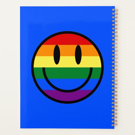 Rainbow-Smiley Planer (Rückseite)