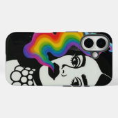 Rainbow smoke phone case (Rückseite (Horizontal))