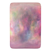 Rainbow Smudge Marble Abstrakt Badematte (Vorderseite Vertikal)