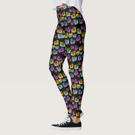 Rainbow Snails Leggings (Links)