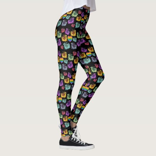 Rainbow Snails Leggings (Rechts)