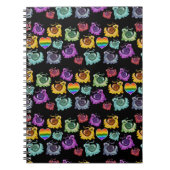 Rainbow Snails Notizblock (Vorderseite)