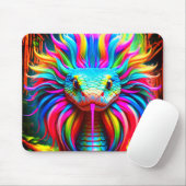 Rainbow Snake Mousepad (Mit Mouse)