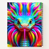 Rainbow Snake Notizblock (Rückseite)