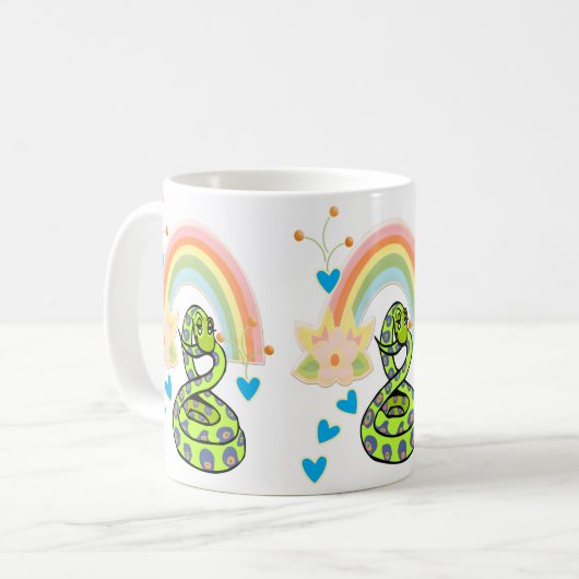 Rainbow Snake Tasse (Vorderseite Links)