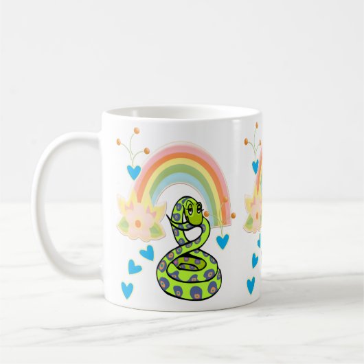 Rainbow Snake Tasse (Links)
