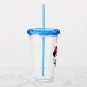 Rainbow Snoopy Acryltrinkbecher (Rechts)