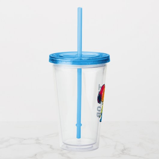 Rainbow Snoopy Acryltrinkbecher (Rechts)