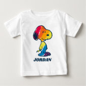 Rainbow Snoopy Baby T-shirt (Vorderseite)