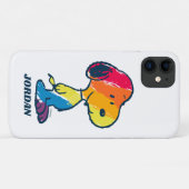 Rainbow Snoopy Case-Mate iPhone Hülle (Rückseite (Horizontal))