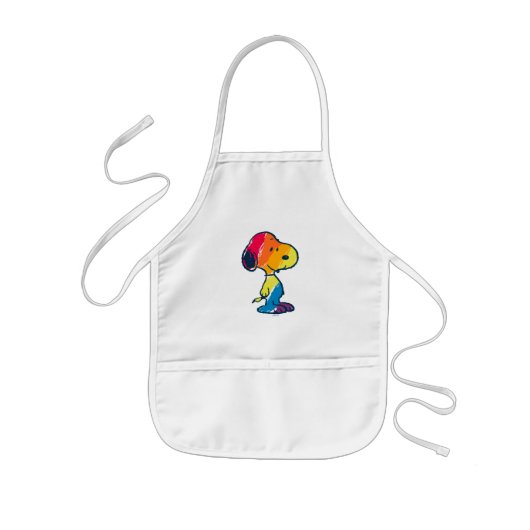 Rainbow Snoopy Kinderschürze (Vorne)