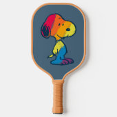 Rainbow Snoopy Pickleball Schläger (Rückseite)