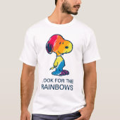 Rainbow Snoopy T-Shirt (Vorderseite)