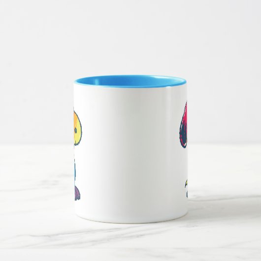 Rainbow Snoopy Tasse (Zentrum)