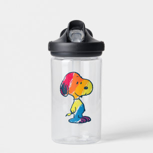 Rainbow Snoopy Trinkflasche