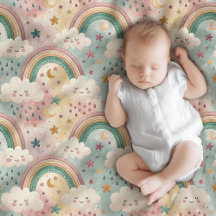 Rainbow Snuggle Blanket Gift for Baby’s Comfort