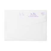 Rainbow Soap Bubbles Baby Dusche (Rückseite)