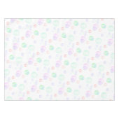 Rainbow Soap Bubbles Baby Dusche Tischdecke (Vorderseite (Horizontal))