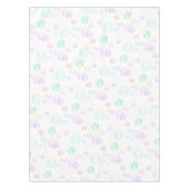 Rainbow Soap Bubbles Baby Dusche Tischdecke (Vorderseite)