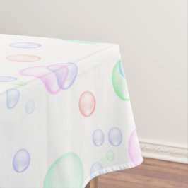 Rainbow Soap Bubbles Baby Dusche Tischdecke