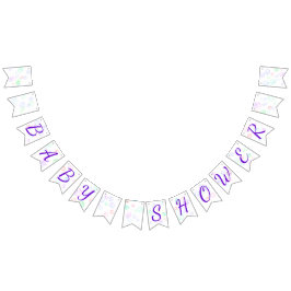 Rainbow Soap Bubbles Baby Dusche Wimpelkette