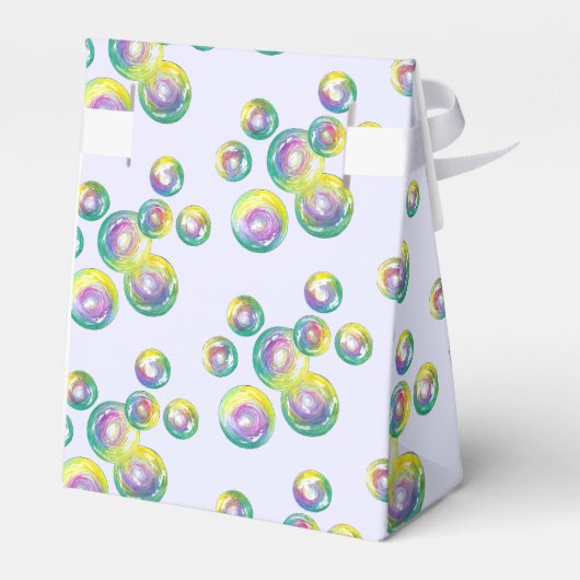 Rainbow Soap Bubbles Bubble Wand Sommerlicher Spaß Geschenkschachtel (Rückseite)