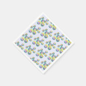 Rainbow Soap Bubbles Bubble Wand Sommerlicher Spaß Serviette (Ecke)