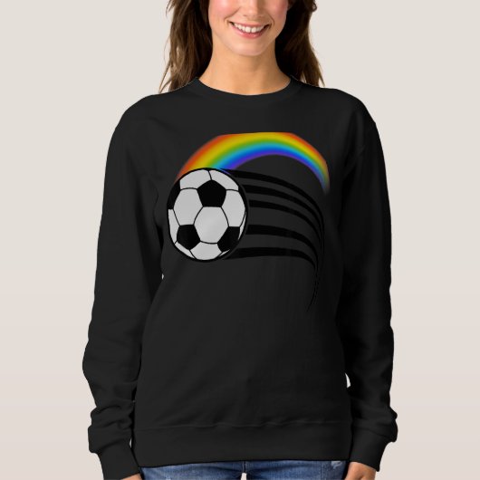 Rainbow Soccer Sweatshirt (Vorderseite)