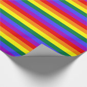 Rainbow Solid Wrapping Paper Geschenkpapier (Ecke)