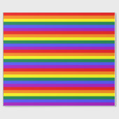 Rainbow Solid Wrapping Paper Geschenkpapier (Flach)
