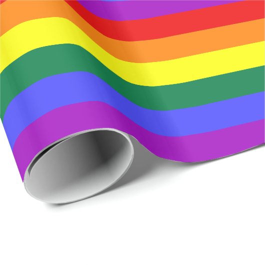 Rainbow Solid Wrapping Paper Geschenkpapier (Rolleneckpunkt)