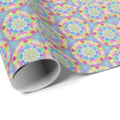 Rainbow Song Mandala Geschenkpapier (Rolleneckpunkt)