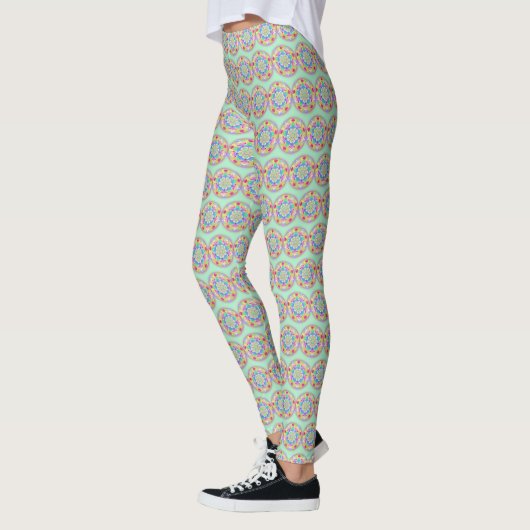 Rainbow Song Mandala Leggings (Links)