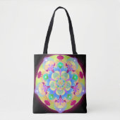 Rainbow Song Mandala Tasche (Vorderseite)