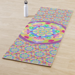 Rainbow Song Mandala Yogamatte