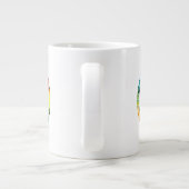 Rainbow Soul Circle Jumbo-Tasse (Rückseite)