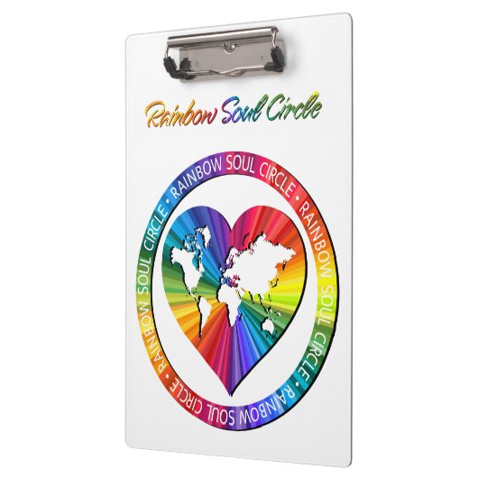 Rainbow Soul Circle Klemmbrett (Links)