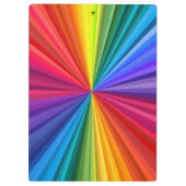 Rainbow Soul Circle Klemmbrett (Rückseite)