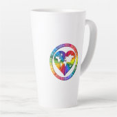Rainbow Soul Circle Milchtasse (Rechte Ecke)