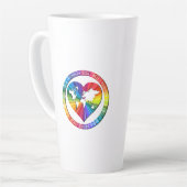 Rainbow Soul Circle Milchtasse (Linke Ecke)