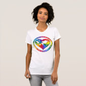 Rainbow Soul Circle T-Shirt (Vorne ganz)
