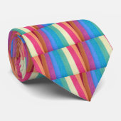 Rainbow Southwest Weave Krawatte (Gerollt)