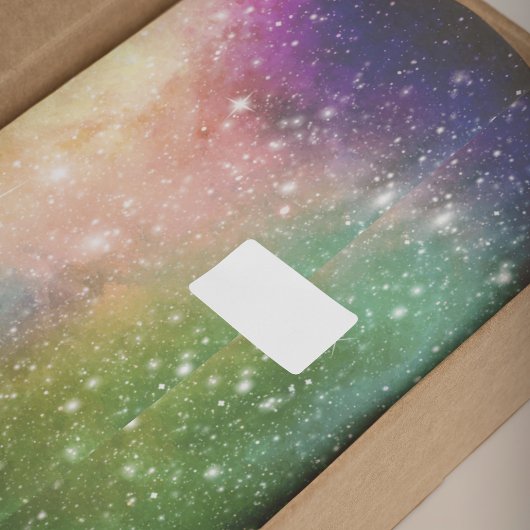 Rainbow Space Galaxy Seidenpapier