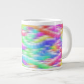Rainbow sparkle bubbles Jumbo-Tasse (Vorderseite Rechts)